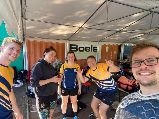 Teamfoto Touchrugby Team